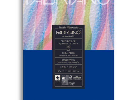 Bloc de Papel Acuarela 300gsm - 50 hojas - ColorSwatch