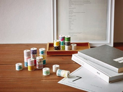 Bobbin - 3 Mini Washi - Linen - ColorSwatch