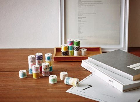 Bobbin - 3 Mini Washi - Linen - ColorSwatch