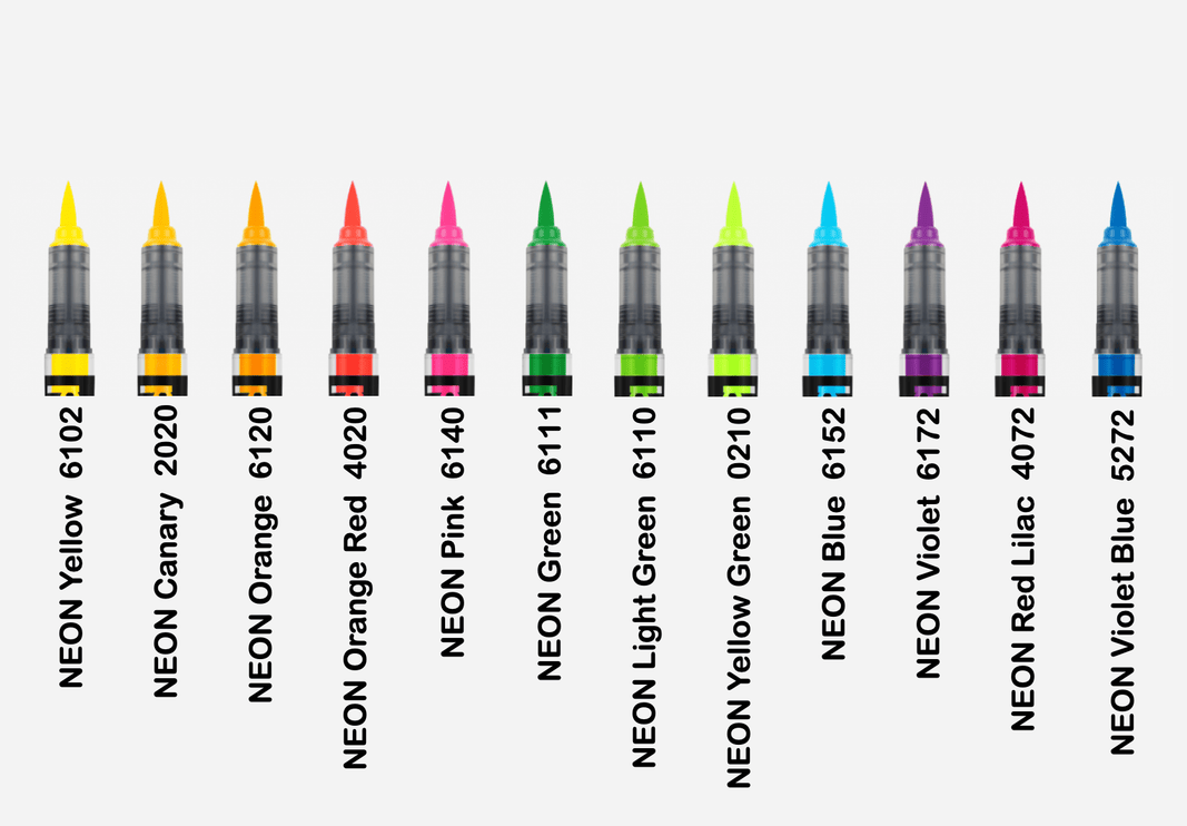 Brushmarker Pro Neon - (Unidad) - ColorSwatch