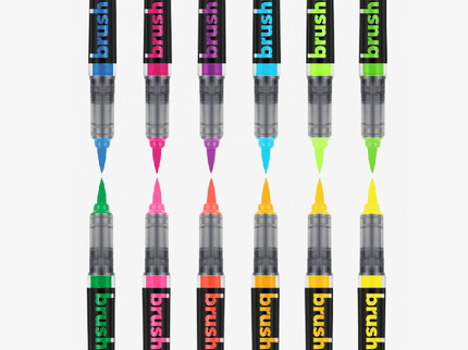 Brushmarker Pro Neon - (Unidad) - ColorSwatch