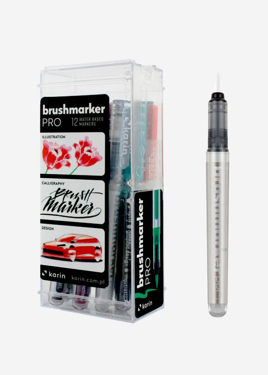 Brushmarker Pro Basic + Blender - Set de 12