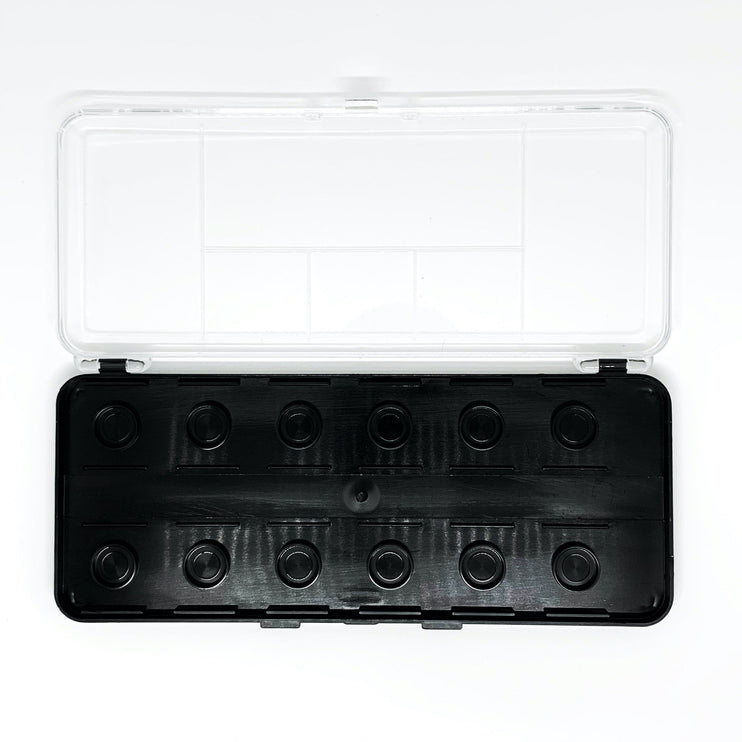 Caja Vacía para 12 Acuarelas Coliro - Plástica - ColorSwatch