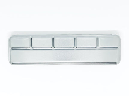 Caja Vacía para 6 Acuarelas Coliro - Metálica - ColorSwatch