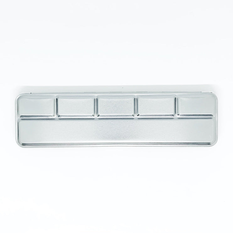 Caja Vacía para 6 Acuarelas Coliro - Metálica - ColorSwatch