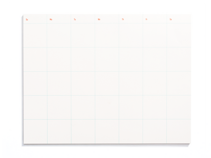 Shorthand Notepad - Calendario
