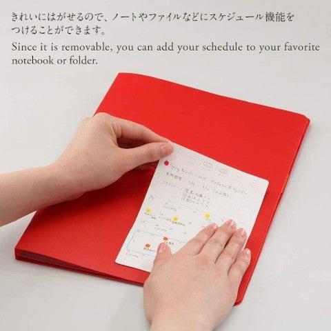 Calendario Adhesivo Removible - ColorSwatch