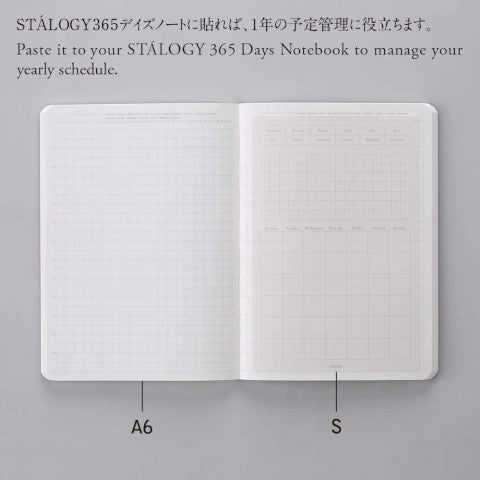 Calendario Adhesivo Removible - ColorSwatch