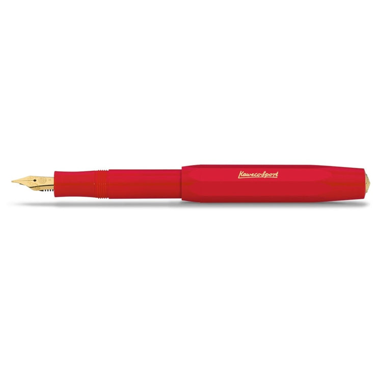 Classic Sport - Red - Pluma Fuente F - ColorSwatch