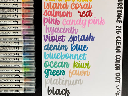 Clean Color Dot - Set de 18 - ColorSwatch