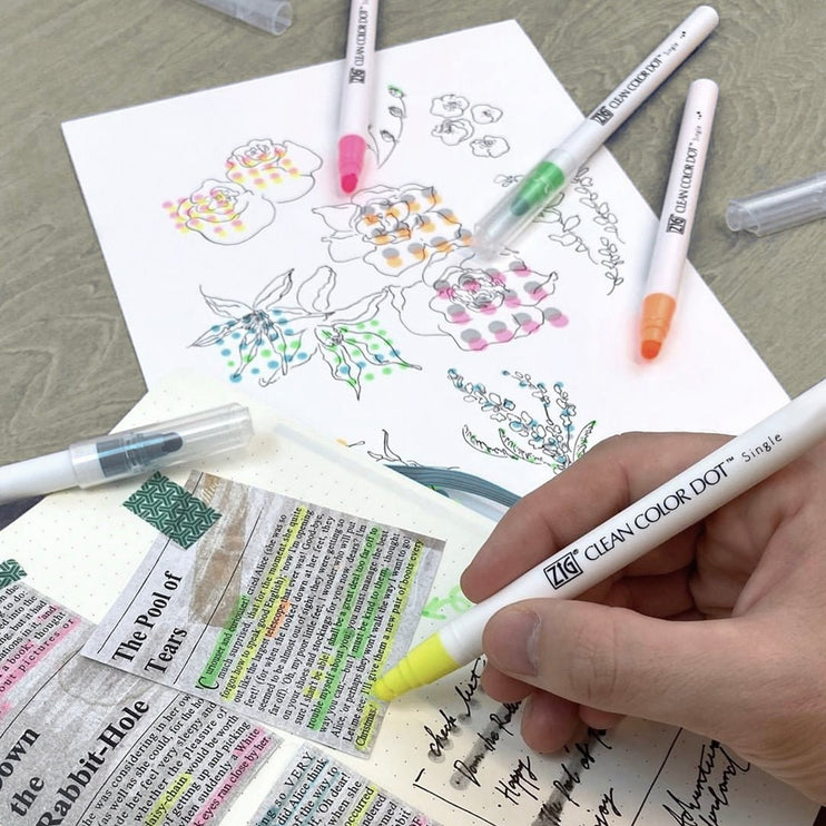 Clean Color Dot Single - Set 6 - Highlight Colors - ColorSwatch