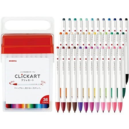 Clickart - Set de 36 + Estuche - ColorSwatch
