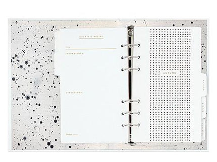 Cocktail Recipe Binder - Gray - ColorSwatch