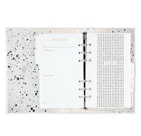 Cocktail Recipe Binder - Gray - ColorSwatch