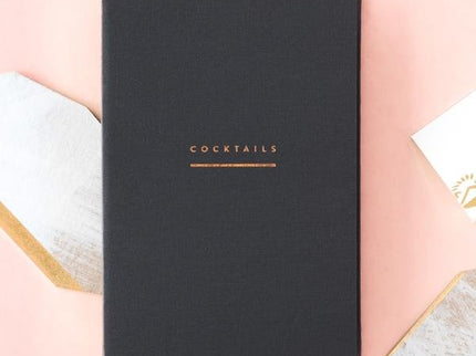 Cocktail Recipe Binder - Gray - ColorSwatch