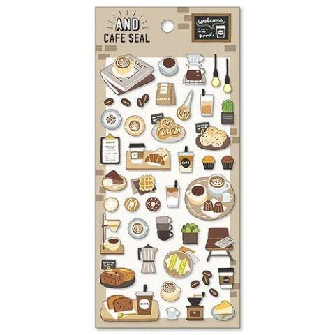 Coffee Stickers - Café - ColorSwatch