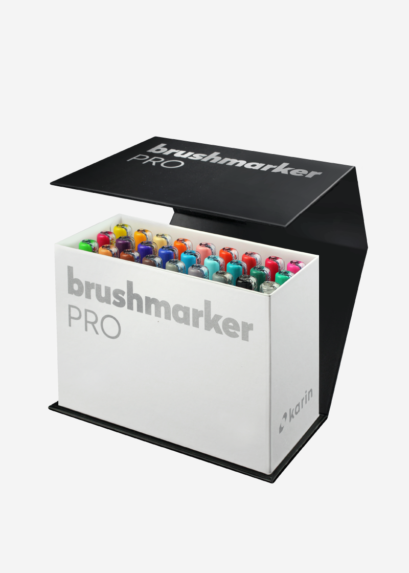 Brushmarker Pro Mini Box - 27 Unidades
