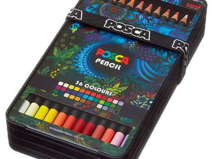 Crayones de Madera Posca - Set de 36 - ColorSwatch