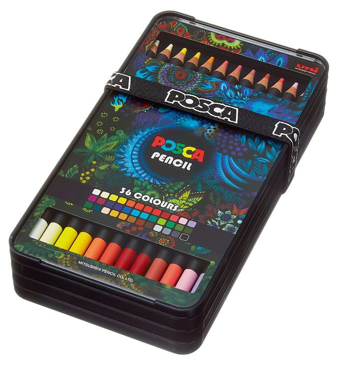 Crayones de Madera Posca - Set de 36 - ColorSwatch