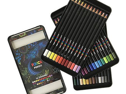 Crayones de Madera Posca - Set de 36 - ColorSwatch