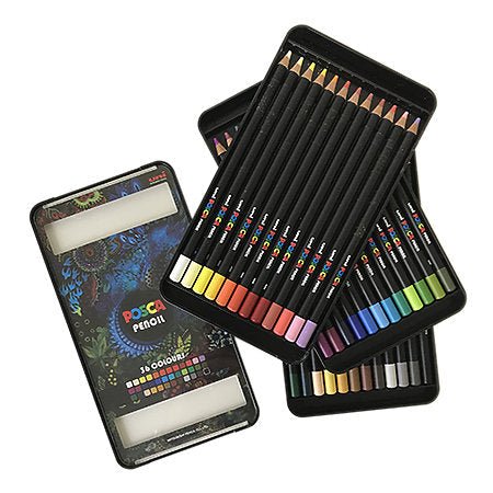 Crayones de Madera Posca - Set de 36 - ColorSwatch