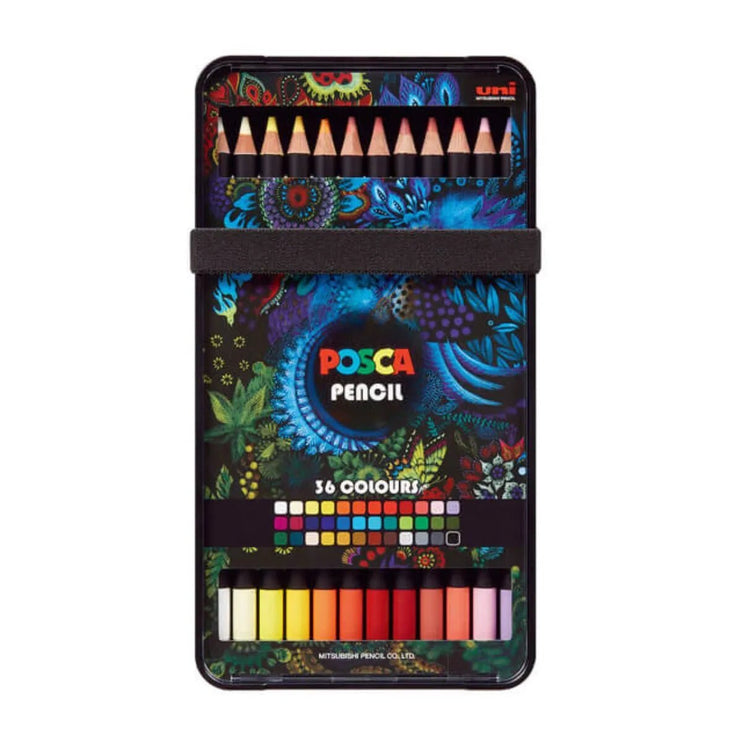 Crayones de Madera Posca - Set de 36 - ColorSwatch