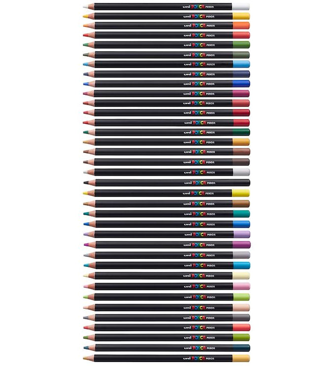 Crayones de Madera Posca - Set de 36 - ColorSwatch
