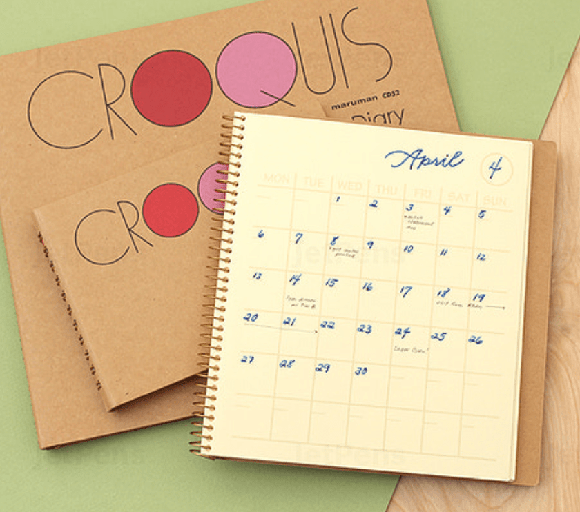 Croquis Diary - Planner Sketchbook - ColorSwatch