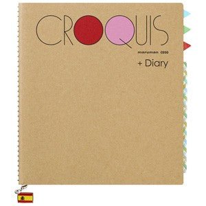 Croquis Diary - Planner Sketchbook - ColorSwatch