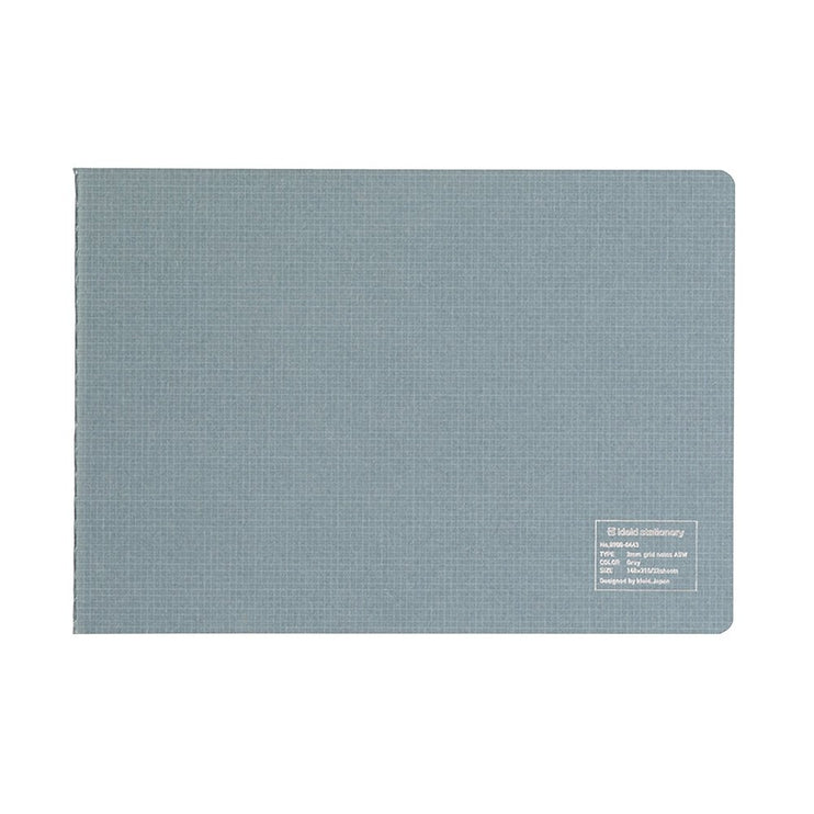 Cuaderno A5 Ancho - Cuadrícula - Gris - ColorSwatch