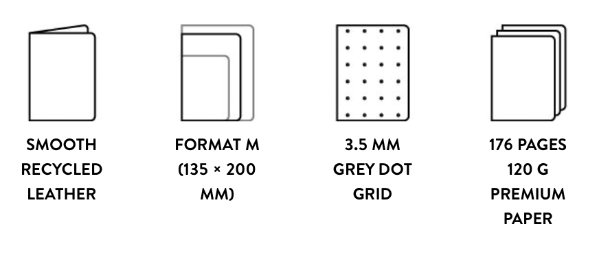 Cuaderno Dream Boat - M - Supersonic Blue - ColorSwatch