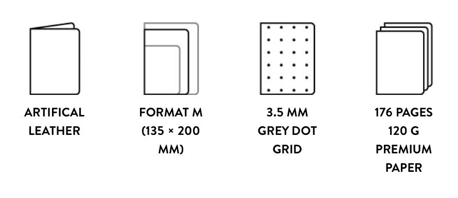 Cuaderno Fluid Chrome - M - ColorSwatch