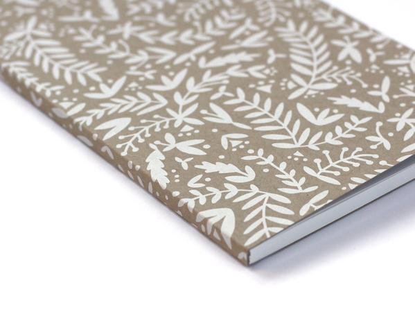 Cuaderno - Nature Pattern - Kraft - ColorSwatch