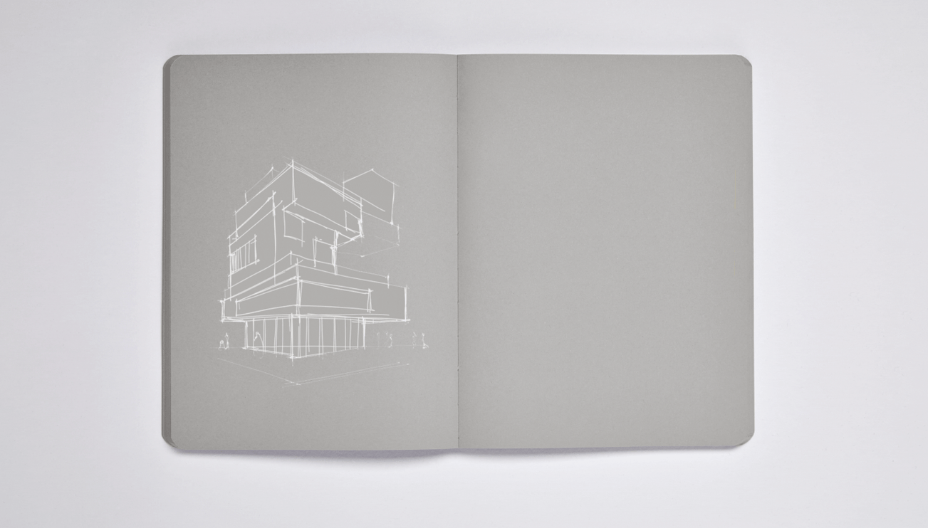 Cuaderno "Not White" - Grey - ColorSwatch