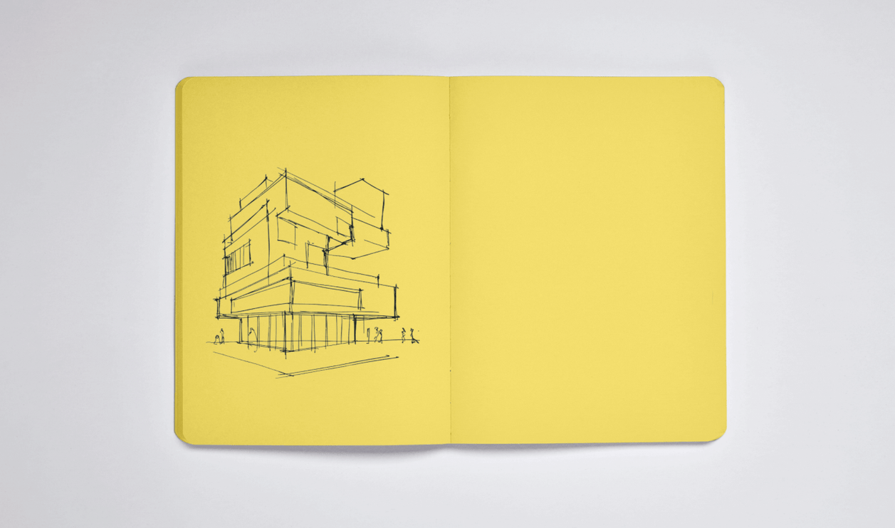 Cuaderno "Not White" - Yellow - ColorSwatch