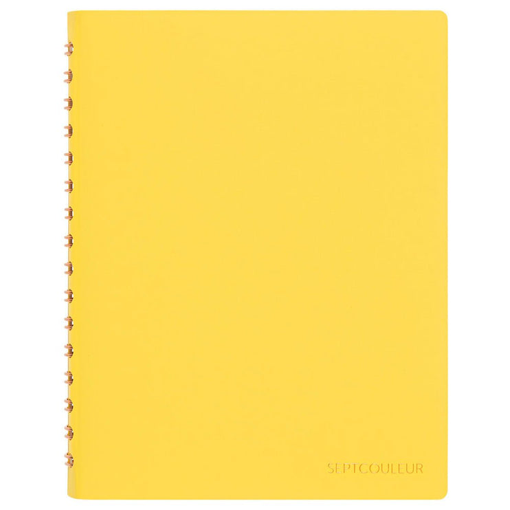 Cuaderno Septcouleur - A5 - cuadrícula 3mm - ColorSwatch