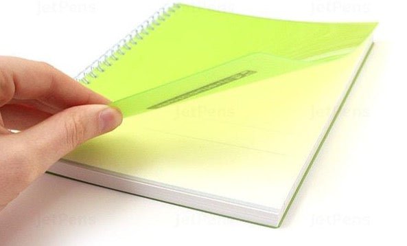 Cuaderno Septcouleur - A5 - Líneas - Verde - ColorSwatch