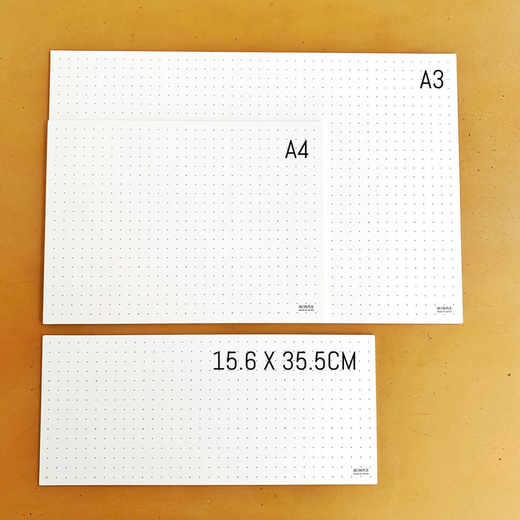 Cutting Mat A3 - Blanco Dot Grid - ColorSwatch