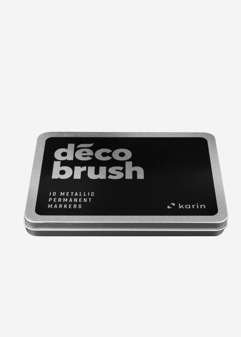 Deco Brush - Metálicos - Set de 10