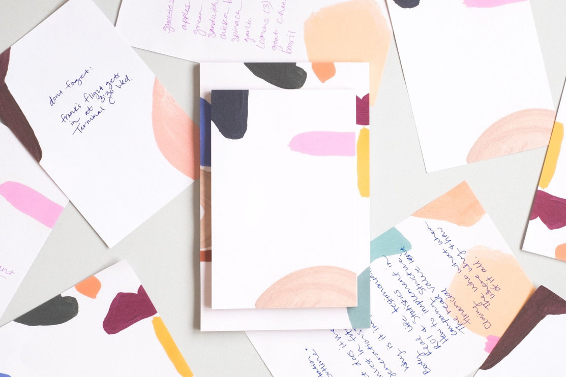 Desk Art Notepad Set Francis - ColorSwatch