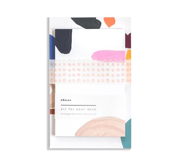 Desk Art Notepad Set Francis - ColorSwatch