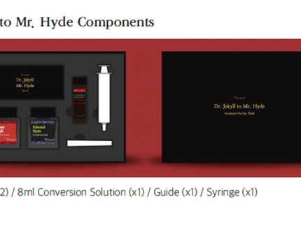 Dr. Jeckyll to Mr. Hyde - Set de Tintas - ColorSwatch