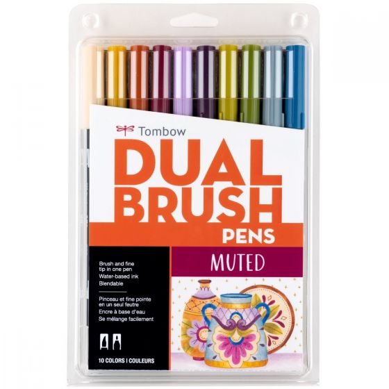 Dual Brush Pens - Muted - ColorSwatch