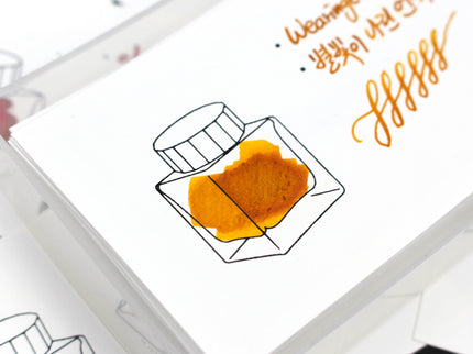 Ink Swatch - Tarjetas Horizontales - 100
