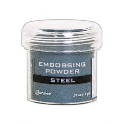 Polvo para Embossing - Steel Metallic