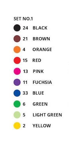 EMOTT - Set 1 - 10 Piezas - ColorSwatch