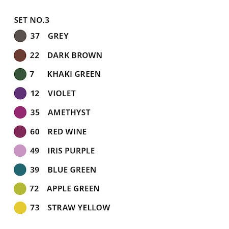 EMOTT - Set 3 - 10 Piezas - ColorSwatch