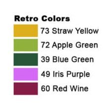 EMOTT - Set de 5 - Retro - ColorSwatch