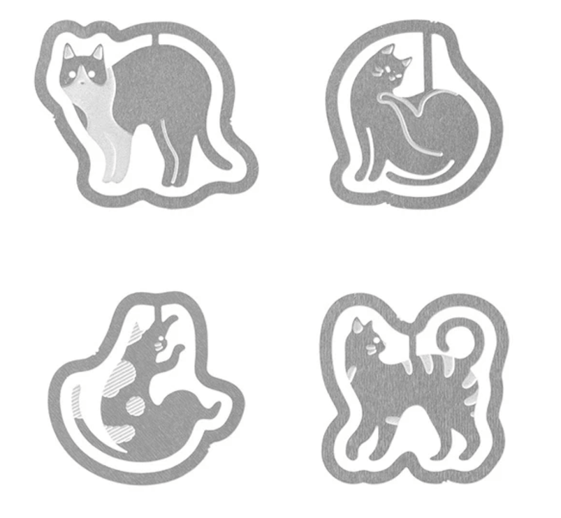 Etching Clips - Gatos - ColorSwatch