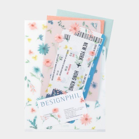 Folder de 3 Compartimentos A4 - Flores 2 - ColorSwatch